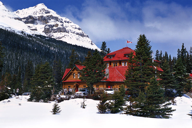 Simpsons Num Ti Jah Lodge Lake Louise Exteriér fotografie